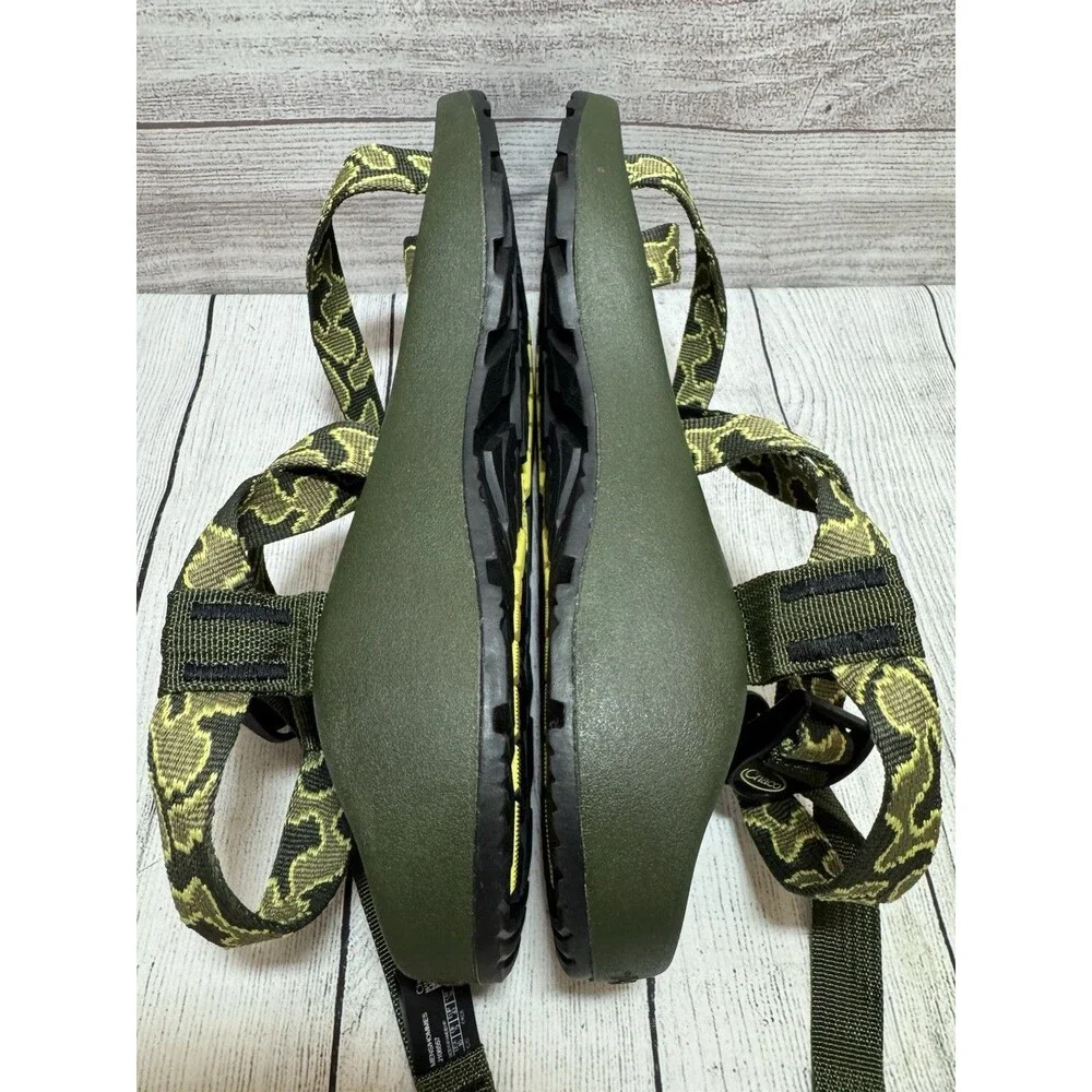 Chaco Z/2 Green Camo Men's Sport STRAP CLASIC Sandals Size 10